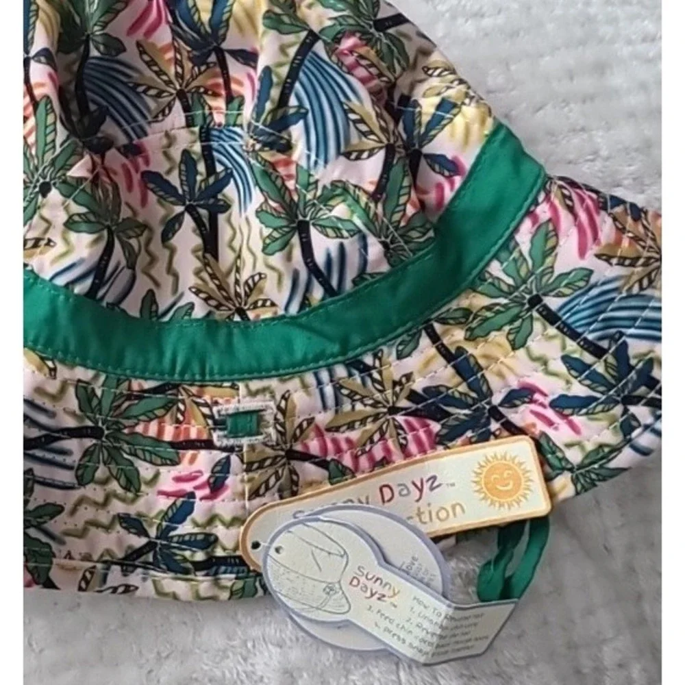 Sunny Days Sun Hat NEW Reversible Bucket Cap Toddler Summer kids Sunhat‎